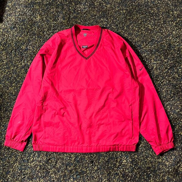 Nike Vintage Golf Red Windbreaker (L) - Picture 1 of 10